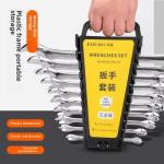 12 Pcs Wrench Set 8-22mm – Chrome Vanadium Steel Spanner Set Heavy Duty Tool Kit for Car Repair & Home Use