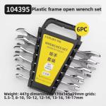 12 Pcs Wrench Set 8-22mm – Chrome Vanadium Steel Spanner Set Heavy Duty Tool Kit for Car Repair & Home Use